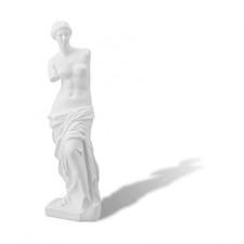 11 Inch White Resin Venus de Milo Greek Goddess Aphrodite Statue Sculpture picture