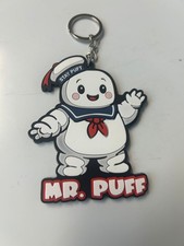 Ghostbusters Stay Puft Marshmallow Man PVC Keychain 3.5