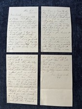 Antique 1905 Handwritten Letter Nebraska to Cedar Rapids Iowa Miller Family picture