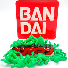 KINNIKUMAN Bandai Kinkeshi Gachapon Figures M.U.S.C.L.E. Weekly Playboy Green picture