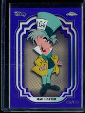 2024 Topps Chrome Disney #43 Mad Hatter Purple Refractor #/199 picture