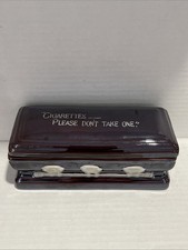 Vintage Enesco Coffin Shaped Cigarette Holder  picture