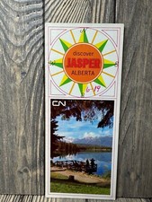 Vtg Discover Jasper Alberta Vintage Travel Brochure Canadian National Railways picture