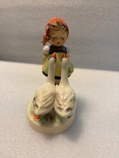 Vintage Goebel Hummel Figurine 47/II Goose girl - w/Box TMK 7 picture