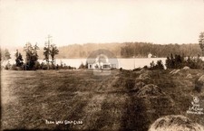 Plum Lake Golf Club Sayner WI P18 RPPC Photo Postcard COPY picture