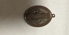 Vintage Diocese of Brooklyn Campaign 1960 Miraculous Medal Pendant picture