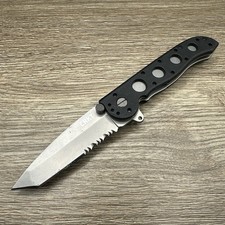 CRKT M16-12Z Black Handle Combo Edge Folding Pocket Knife picture