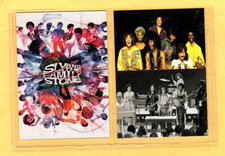 SLY AND THE FAMILY STONE     CUSTOM  NOVELTY TRADING CARD 2 CARDS   SET picture