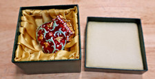 Department 56 Red Purse Jeweled Box Pretty Bejeweled Collection 2004 56.31685 picture