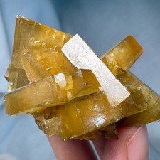 AAA+ Natural Barite & Botryoidal Fluorite Cluster Rare Specimen Raw Mineral picture
