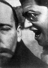 John Heartfield John Heartfield artist D/GDR with Raoul Hausman- 1920 Old Photo picture