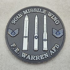 90th Missile Wing F.E. Warren AFB Challenge Coin picture