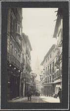 Spain, Toledo, Calle del Comercio, vintage print, ca.1900 Spain, Toledo, Ca picture