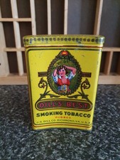 Vintage Tobacco Tin Dill's Best Curved Pocket Tin Richmond USA Rare picture