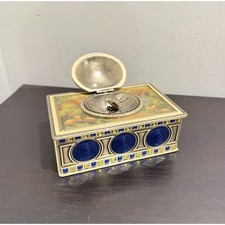 Vintage FSG 2003 Mechanical Humming Bird Music Box Victorian Revival WORKING picture
