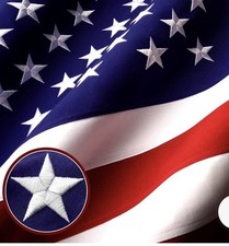 New G128 15x25 Ft American USA Flag Deluxe TearProof Series Embroidered 220GSM picture