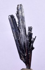 4.7cms STIBNITE CRYSTAL PERU Mineral Specimen Collector M245 picture