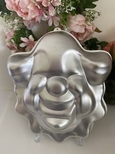 Wilton 1974 Clown Face Cake Pan #502-275 Cake Mold Form Vintage 12