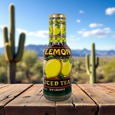 AriZona Collectible Bottle - Arizona Diet Lemon Iced Tea | Vintage 1997 picture