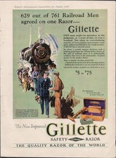1926 Gillette Safety Razor Company Vintage Print Ad Health Ephemera AD459 picture