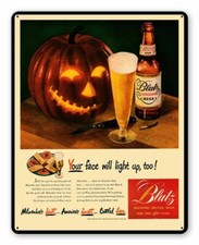 BLATZ PILSENER BEER HALLOWEEN 15
