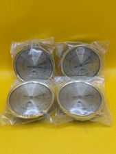 Gold Credo Analog Hygrometer Humidity Gauge For Humidors Lot 4 Vintage New NOS picture