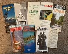 Vtg 1960's-70's Canada BC Travel Guides Vaca Brochure Lot of 9 Paper Ephemera 3 picture