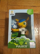 FULECO OFFICIAL MASCOT FIFA 2014 BRAZIL WORLD CUP RUBBER TOY VINYL NEW SEALED. picture