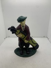 Cast Iron Doorstop Golfer picture