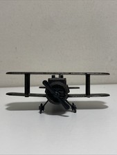 Miniature Biplane Airplane Metal Pencil Sharpener Desk Accessory picture