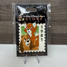 Disney Pin Todd Copper Fox & The Hound Stamp DEC WDCS D23 Expo 2026 LE500 189667 picture