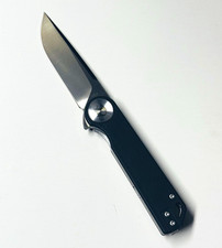 Dream Tech D3897GB Folding Knife 3.27” D2 Steel Drop Point Black G10 EDC NEW picture