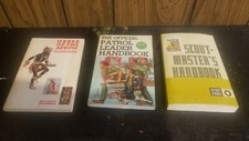 lot of 3 Boy Scout books Order of the Arrow 75 Patrol leader 1980 Scoutmaster 72 picture