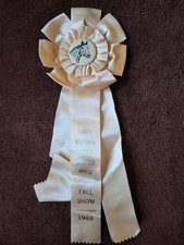Santa Barbara Quarter Horse Show Ribbon Award Equestrian Event 1969 picture