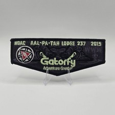 Aal-Pa-Tah Lodge 237 Florida 2015 NOAC Gatorfy Adventure Greater OA Flap Scout picture