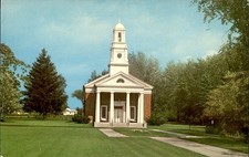 First Presbyterian Church, Fredonia, New York, Founded 1810 Postcard picture