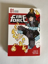 Fire Force Vol 1 Signed by Atsushi Ohkubo ORIGINAL Autograph Kodansha VERIFIED picture