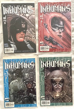 Inhumans #1-4 **FOUR COMIC LOT *FULL STORY* LADRONN ART** -MARVEL COMICS -2000 picture