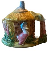 Vintage 1998 Enesco BEATRIX POTTER Jemima Puddle Duck Teapot Collectible HTF picture