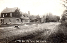 Carthage NY State Street RPPC Real Photo Postcard picture