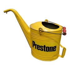 Large Repainted 1940 Prestone Antifreeze Gas Station Fill Can picture