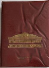 1966 OLE MISS Yearbook University Of Mississippi Rebels Annual Plastic Cover picture