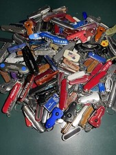 TSA Confiscated Pocket Knives/ Multitools Lot (see description) picture