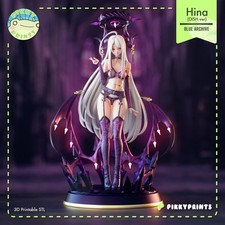 1:8 Hina Blue Archive Fan Art UNPAINTED Resin Garage Kit picture