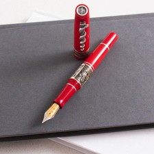 Marlen Hippocrates Fountain Pen Dedicated to the World of Doctors | Red picture