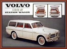 1963 Volvo 122 S Station Wagon, Toolbox - Refrigerator Magnet, 42 MIL picture