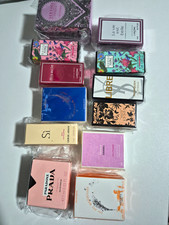 Mixed Brands Lot of 10 Designer Perfume Miniatures: Versace Gucci Prada YSL picture