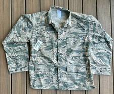 NWT USAF Air Force ABU Camo Shirt Men’s Size 46R Digital Tiger Stripe Jacket picture