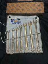 Herbrand Tools The 500 Set Commenorative Gold Plated Wrench Set. 1950’s Rare Set picture