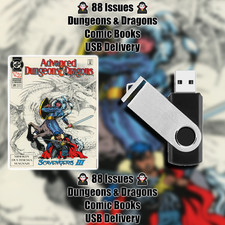 88 Issues Dungeons and Dragons COMICS .CBR AD&D Legend of Drizzt USB Delivery picture